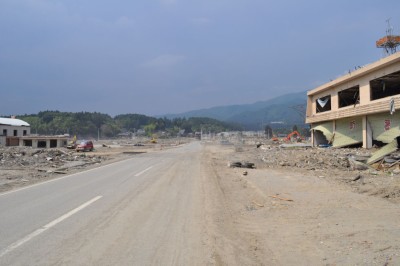 陸前高田市内